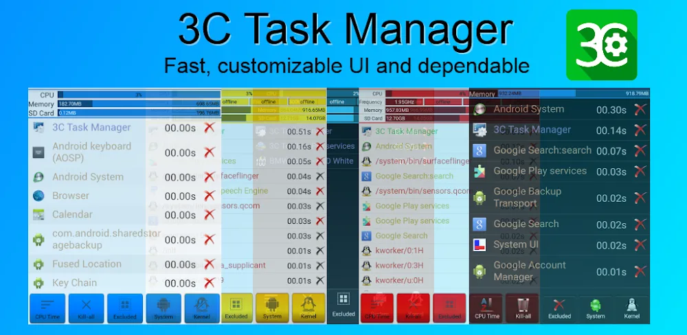 3C Task Manager v3.9.5a MOD APK (Premium Unlocked)