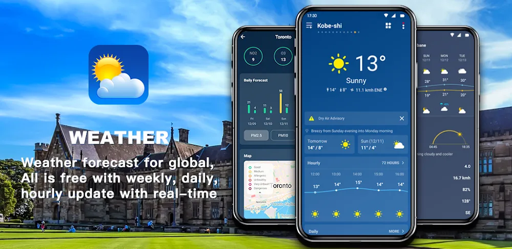 Accurate Weather App PRO v1.6.2 APK (Full Version)
