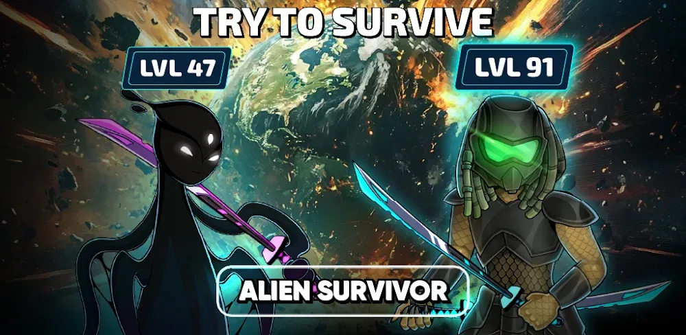 Alien Survivor: Survival Arena v1.42.0 MOD APK (Menu, Currency Never Decrease)