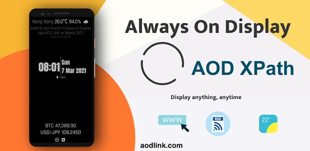 Always on Display XPath v2.22 MOD APK (Premium Unlocked)