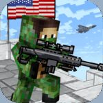 American Block Sniper Survival v1.145 MOD APK (God Mode/Dumb Enemy)