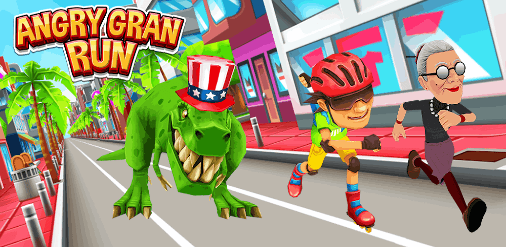 Angry Gran Run v2.34.3 MOD APK (Free Purchase)