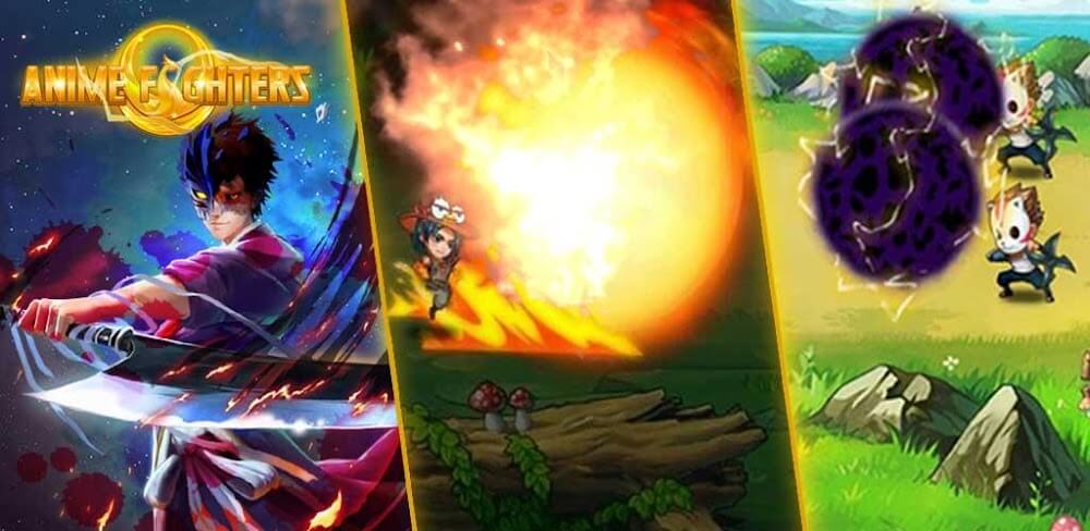 Anime Fighters v2.20.221108 MOD APK (Damage & Defense Multipliers)