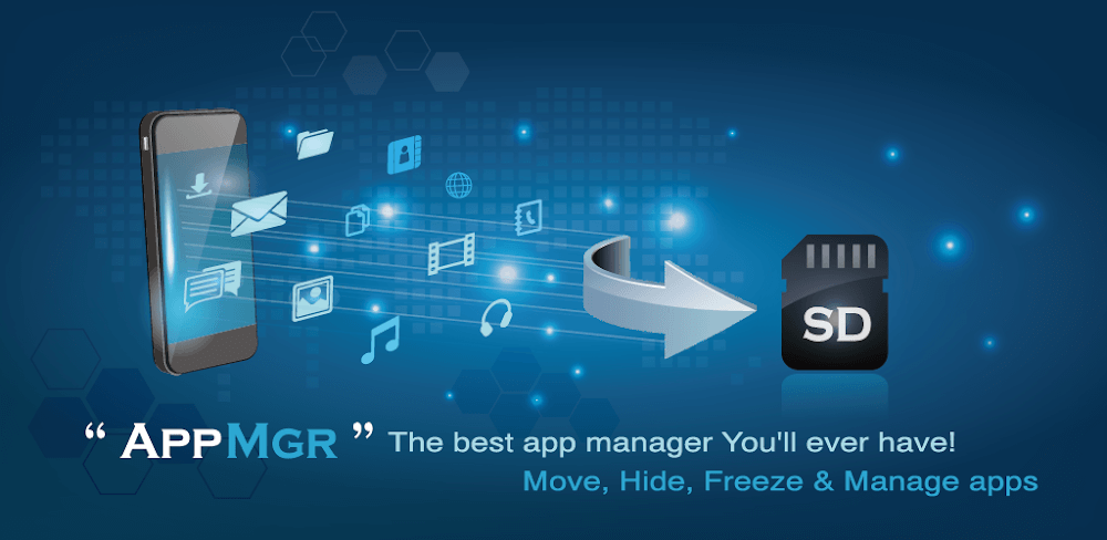 AppMgr Pro III v6.07 MOD APK (Patched/Mod Extra)
