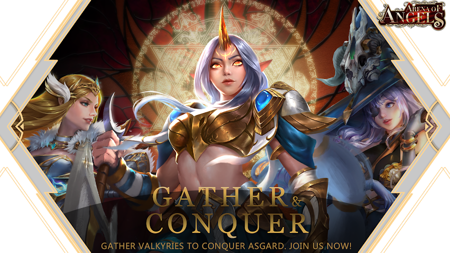 Legends of Valkyries v1.8.8.1 MOD APK (Damage, Defense Multiplier, God Mode)