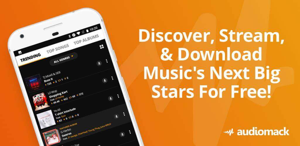 Audiomack v7.10.1 MOD APK (Premium Unlocked)