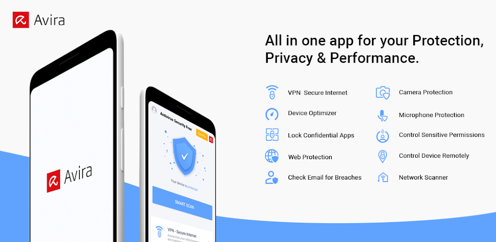Avira Security Antivirus & VPN v7.30.0 APK + MOD (Pro Unlocked)