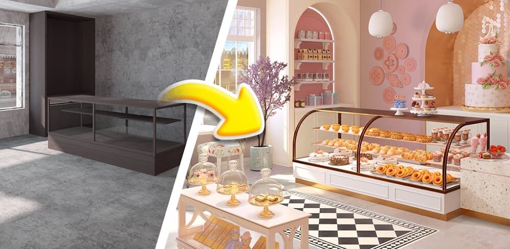 Bakery Shop Makeover v6.0.0 MOD APK (Unlimited Money)