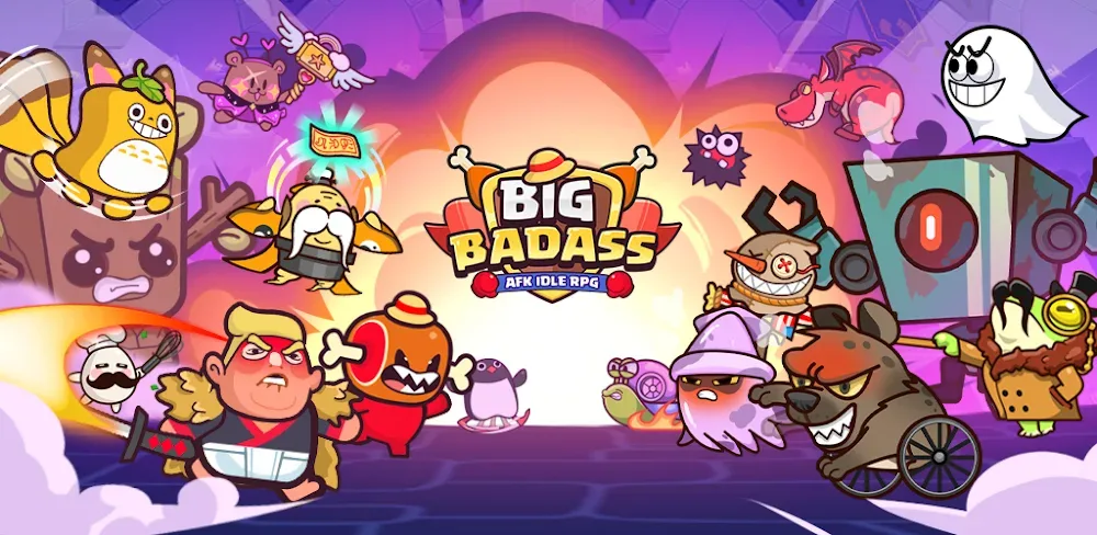 Big Badass: AFK Idle RPG v1.0.9 MOD APK (Menu, Currency, Free Purchase)