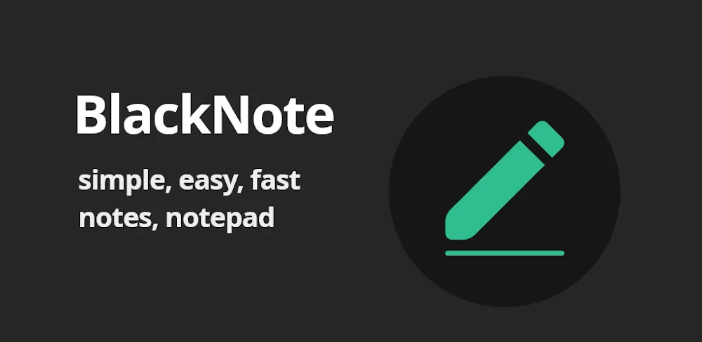 BlackNote v3.3.8 MOD APK (Premium Unlocked)