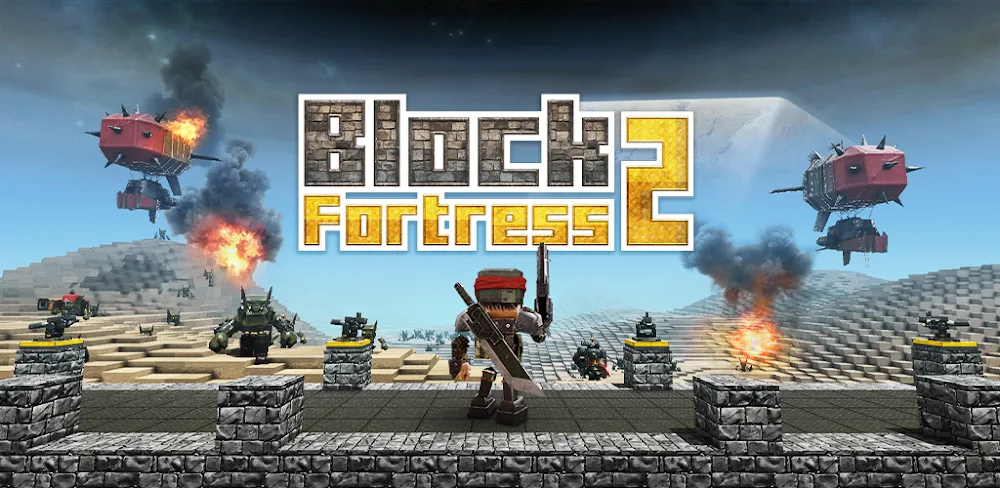 Block Fortress 2 v1.00.26 MOD APK (Unlimited Money)