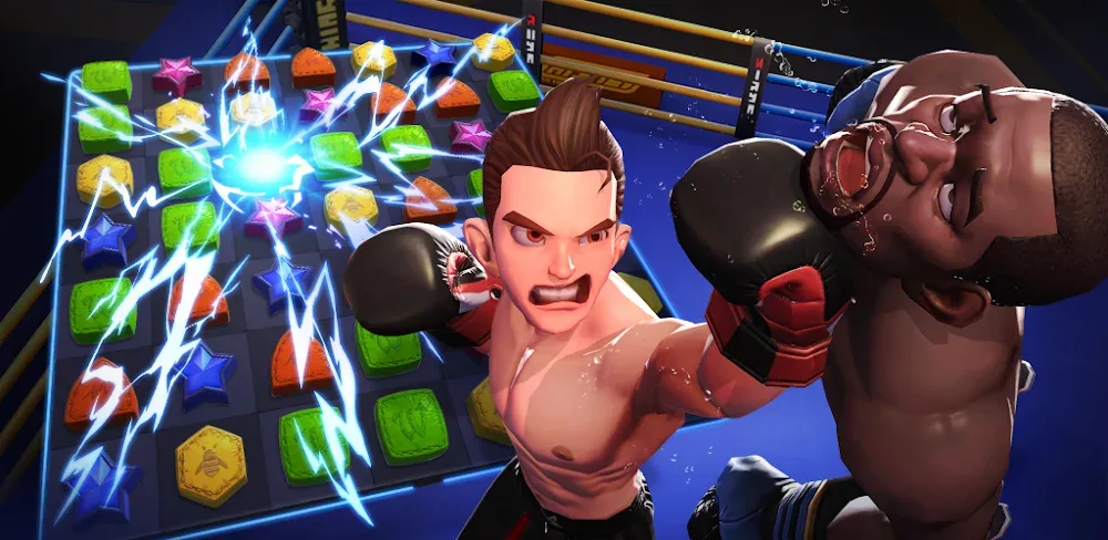 Boxing Star – PvP Match 3 v1.4.4 MOD APK (Menu, Always Your Turn, Freeze Timer, Unlock)