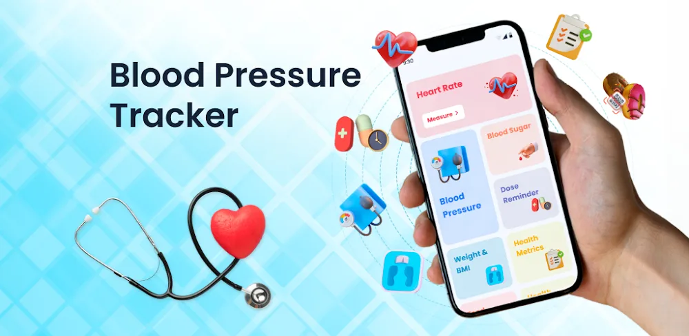 BP Tracker: Heart Rate Monitor v2.1.0.1 MOD APK (Premium Unlocked)