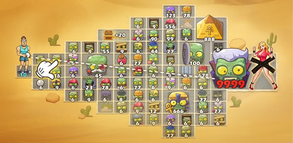 Breaker Fun 2: Zombie Brick v2.9.1 MOD APK (Unlimited Diamond)