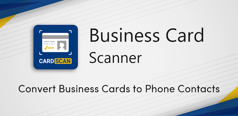 Business Card Scanner & Reader v4.5442 MOD APK (Premium Unlocked)