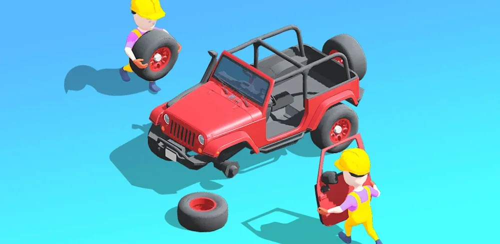 Car Assembly Simulator v0.2.5 MOD APK (Free Purchase)