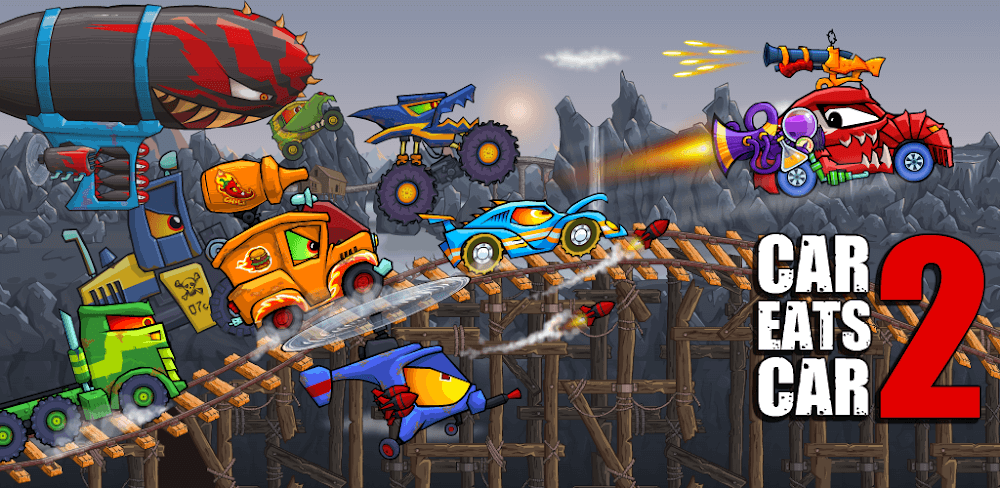 Car Eats Car 2 v2.3.1 MOD APK (Unlimited Fuel)