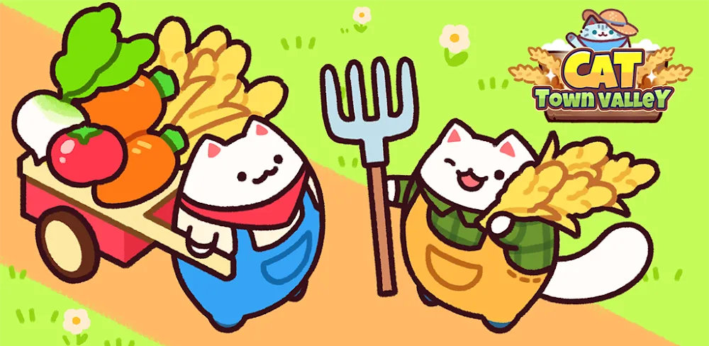 Cat Town Valley: Healing Farm v1.0.20 MOD APK (Menu, Unlimited Gem)