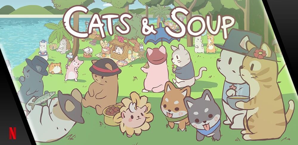 Cats & Soup Netflix Edition v1.16.3 MOD APK (Unlimited Diamonds)
