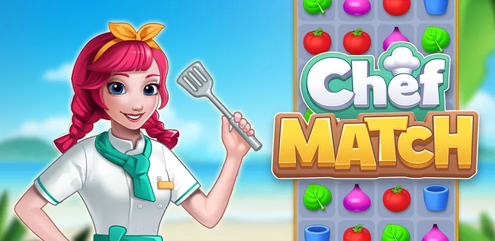 Chef Match v2.6 MOD APK (Unlimited Coins, Boosters)