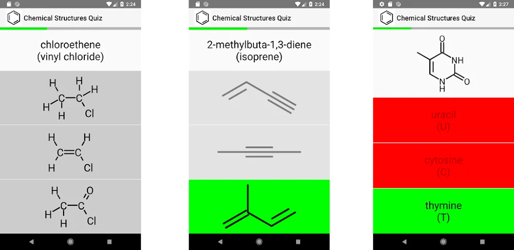 Chemical Structures Quiz v1.20 APK (Full Version)