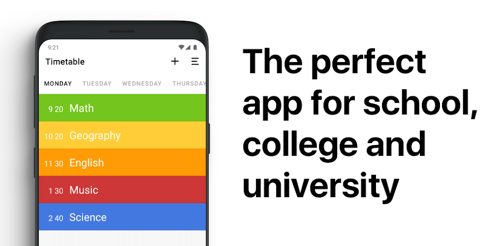 Class Timetable v4.1.3 MOD APK (Pro Unlocked)