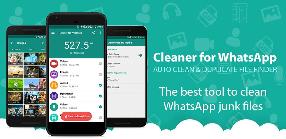 Cleaner for WhatsApp v3.0.0 APK + MOD (Premium Unlocked)