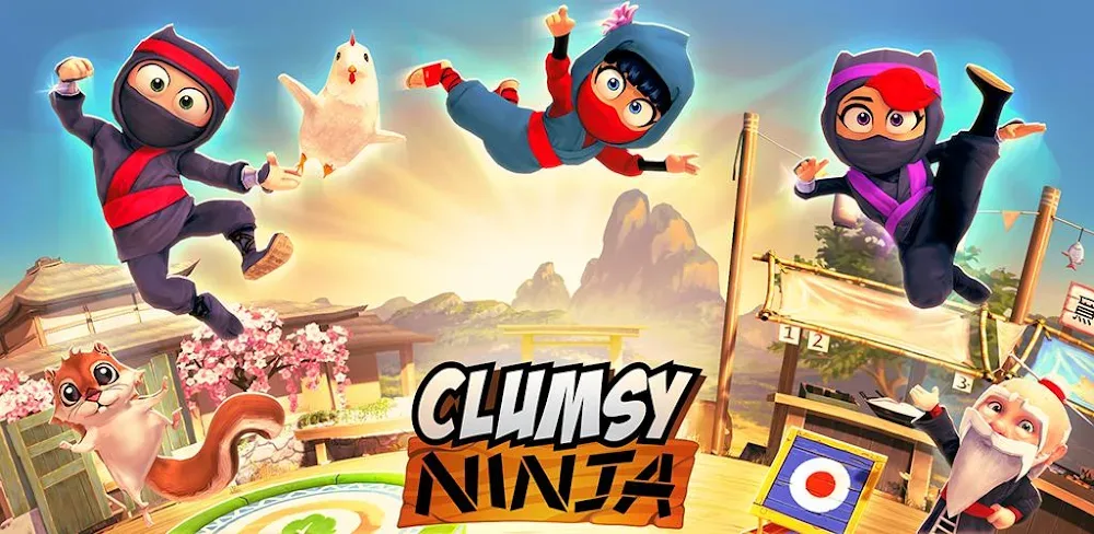 Clumsy Ninja v1.33.5 MOD APK (Unlimited Money)