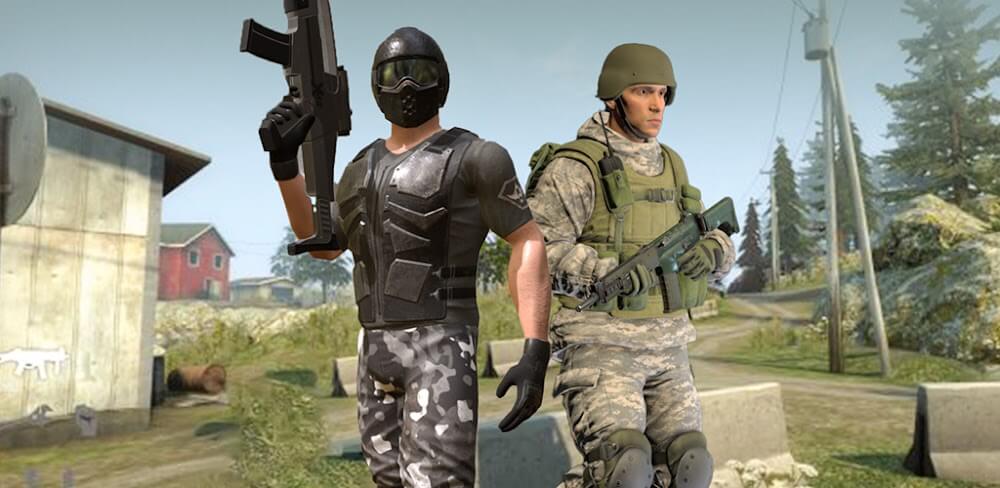 Real Commando Mission v3.5 MOD APK (God Mode/Dumb Enemy)