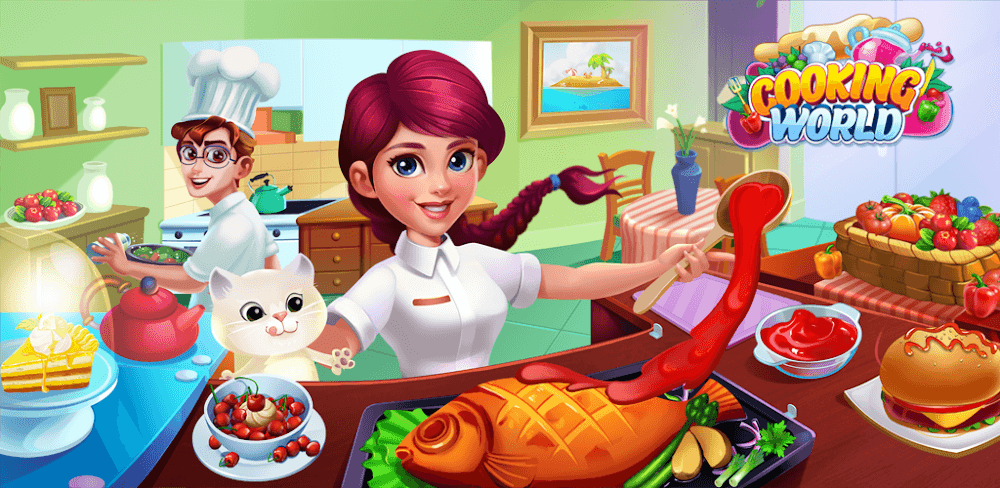 Cooking World v3.5.1 MOD APK (Unlimited Money)
