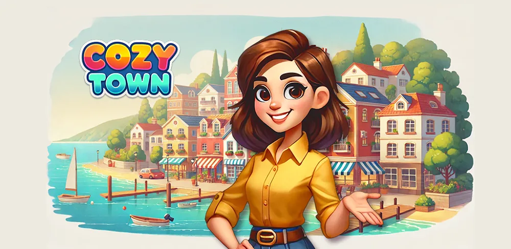 Cozy Town: Build Explore Game v2.2.1 MOD APK (Unlimited Cash, Gold, Keys)