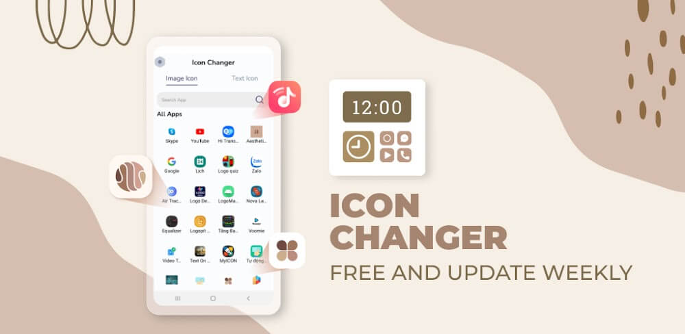 Customize App Icon Changer v4.6.1 MOD APK (Premium Unlocked)