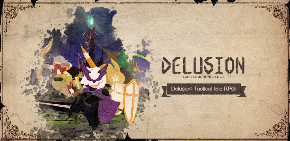 Delusion: Tactical Idle RPG v2.4.7 MOD APK (Damage & Defense Multiplier, Currency)