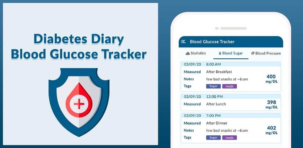 Diabetes Diary v1.38 APK + MOD (Premium Unlocked)