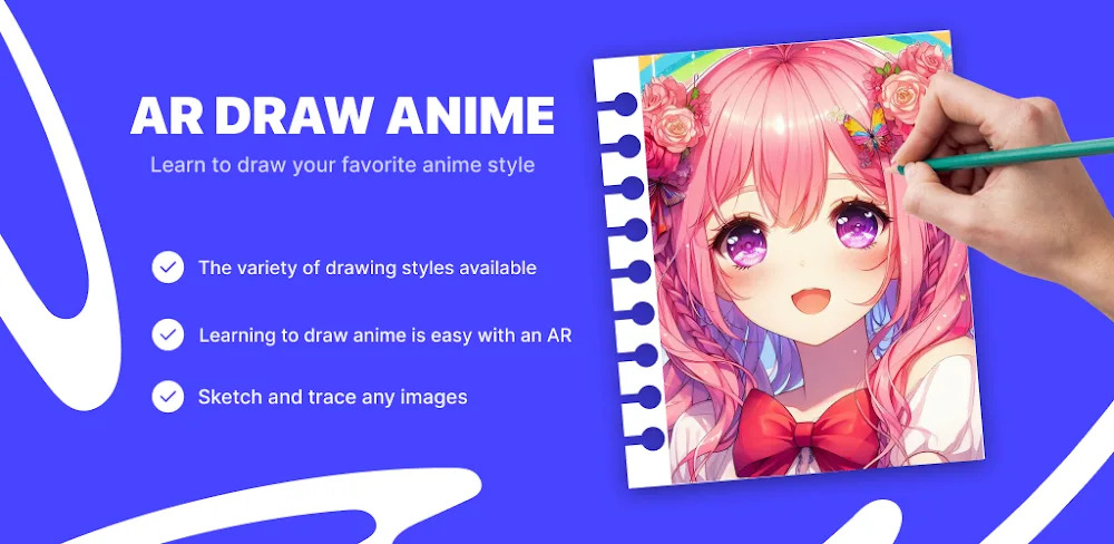 Draw Anime Sketch v4.0 MOD APK (Premium Unlocked)