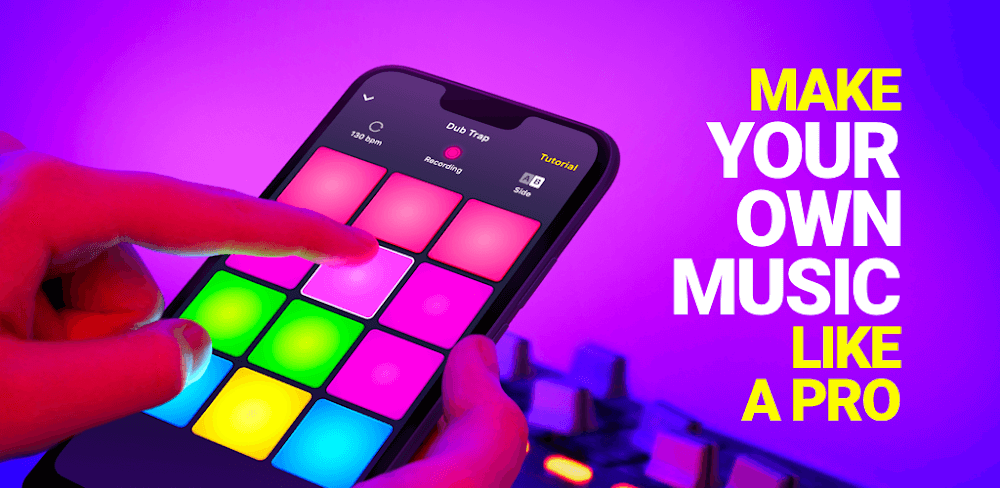 Drum Pad Machine v2.29.0 MOD APK (Premium Unlocked)