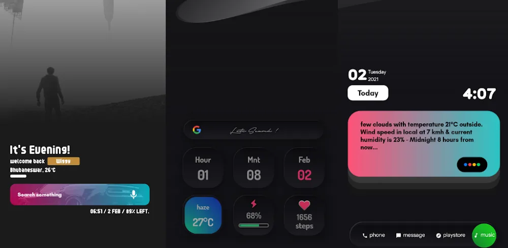 Dunes KWGT v8.0.3 APK (Full Version)