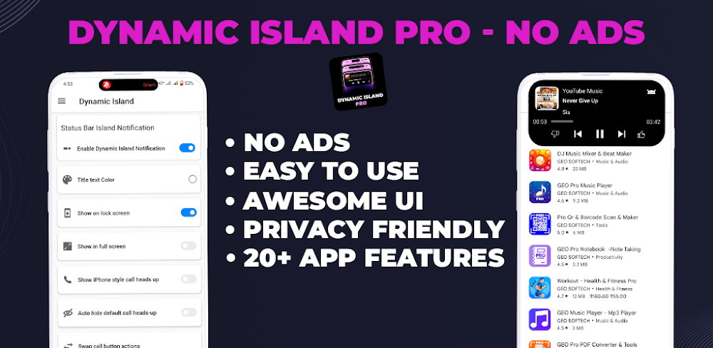 Dynamic Island Pro v9.1 APK (PAID/Patched)