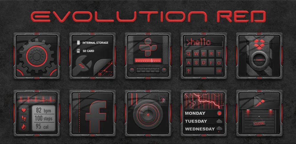 Evolution Red v2.5 APK (Full Version)