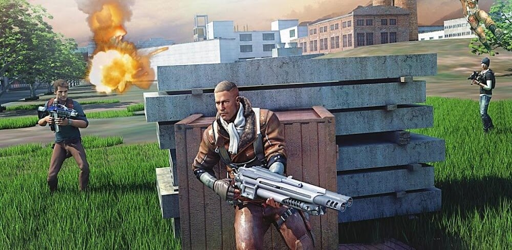Squad Survival Free Fire Battlegrounds v5.4.1 MOD APK (God Mode, Dumb Enemy)