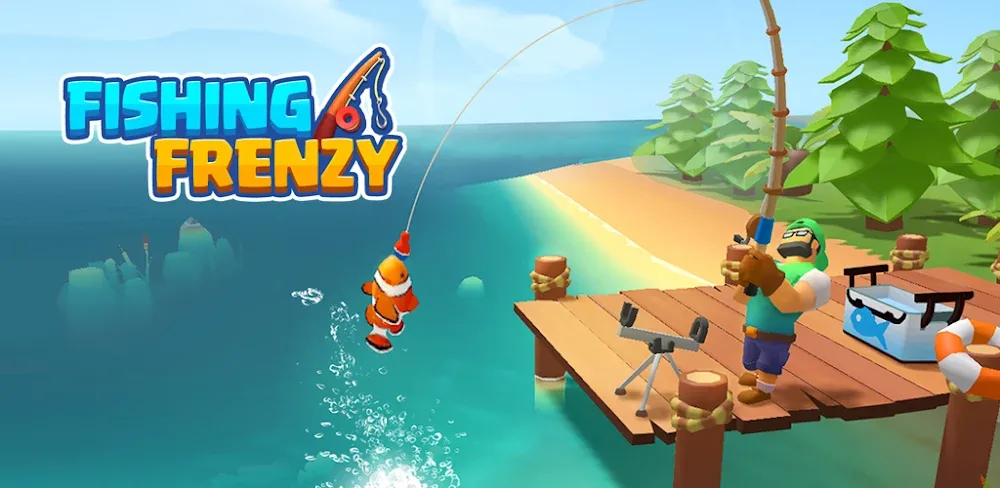 Fishing Frenzy Idle Hooked Inc v1.8.3 MOD APK (Menu, Speed Game, ADS Removed)