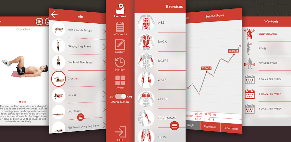 Fitness & Bodybuilding v3.7.2 MOD APK (Premium Unlocked)