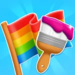Flag Painters v2.17 MOD APK (Unlimited Gems, Unlocked All Characters )