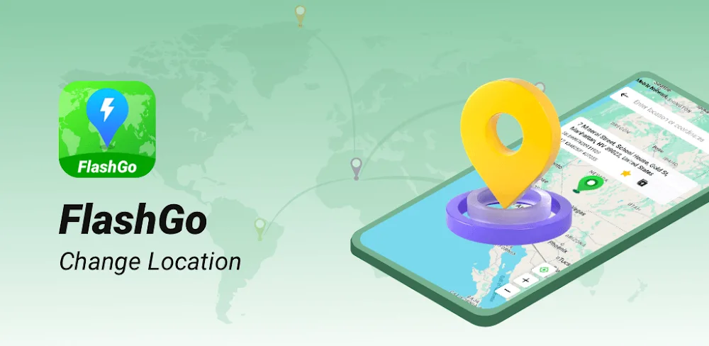 FlashGo: Fake GPS Location v3.6.10 MOD APK (VIP Unlocked)