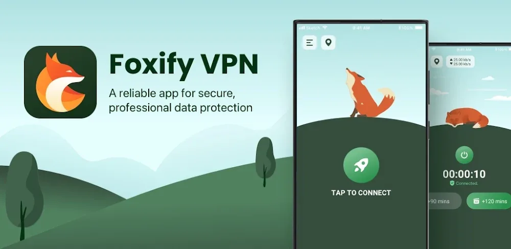 Foxify VPN v1.7.45 MOD APK (Premium Unlocked)