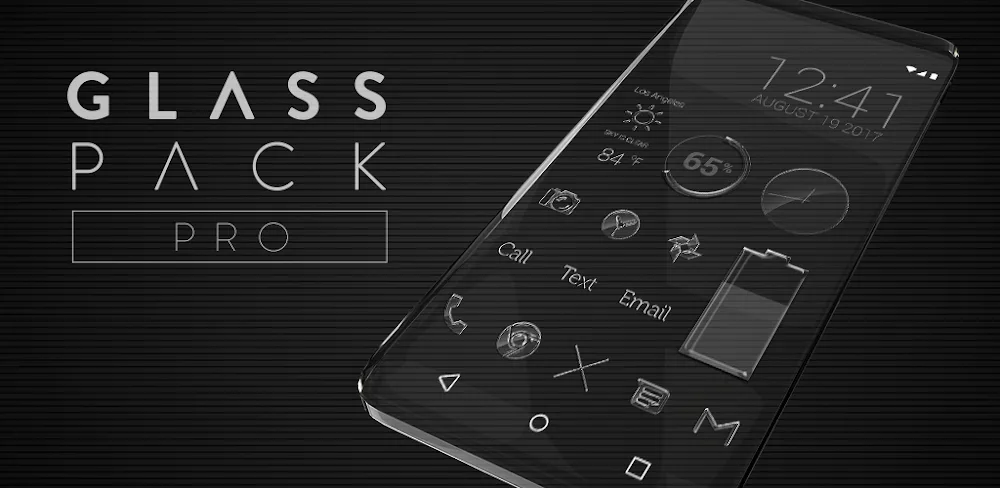 Glass Pack Pro – Clear Icons v3.6.7 APK (Full Version)
