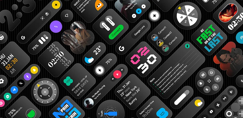 Glass Widgets v1.3 APK (Full Version)