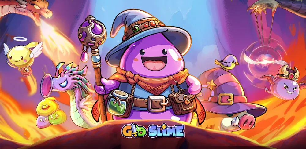 Go Slime v1.0.0 MOD APK (Menu, Damage, Defense Multiplier)