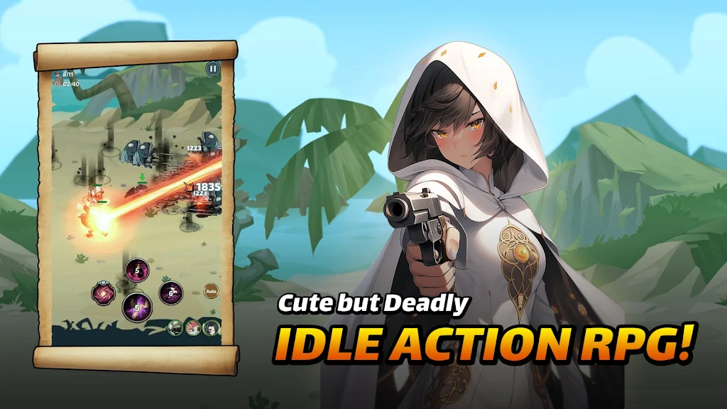 Hero Adventure: Idle RPG Games v49 MOD APK (God Mode, No Skill CD, Frozen Currency)