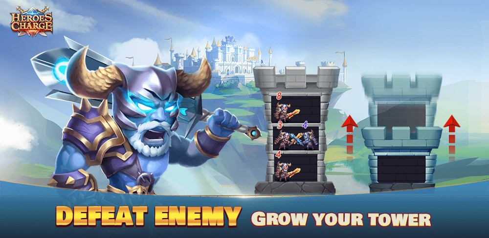 Heroes Charge v2.1.425 MOD APK (God Mod, One Hit, Free Skills)